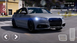 Realistic A6 Audi Simulator Screenshot 0