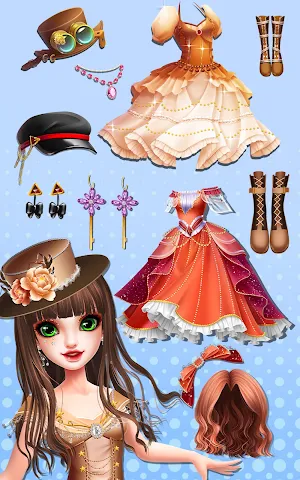 Colorful Doll World - Dress Up Screenshot 1