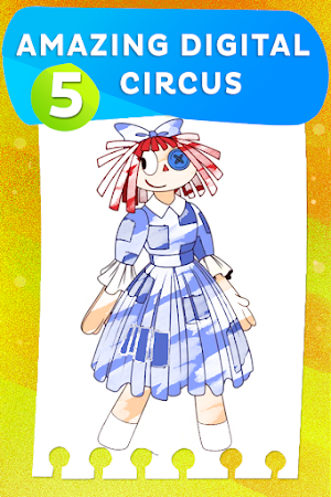 Digital Circus Pomni Coloring Screenshot 3