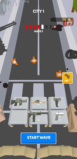 Merge guns: Zombie Attack Screenshot 3