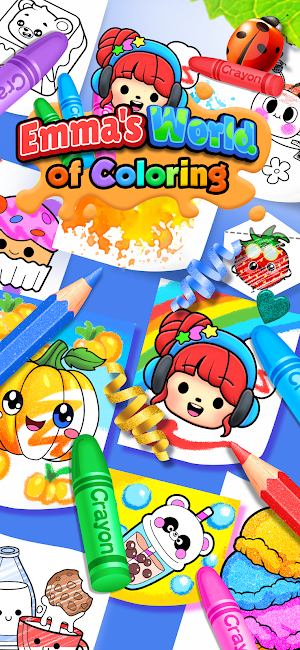Emma's World of Coloring Screenshot 0