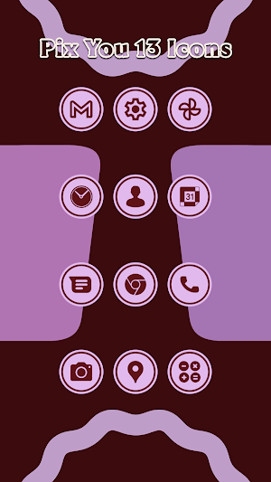 Pix You 13 Wisteria Icons Screenshot 0