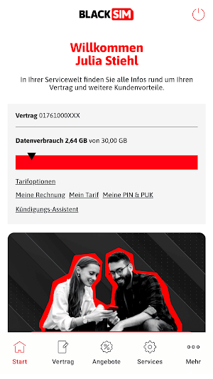 BLACKSIM Servicewelt Screenshot 0
