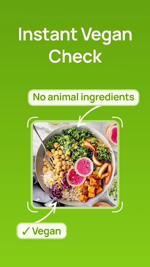Vegan Check: Food Scanner Screenshot 0