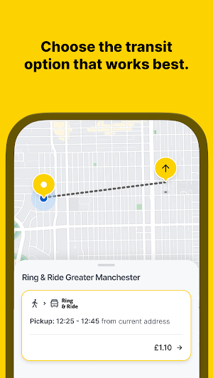 Ring & Ride Greater Manchester Screenshot 1