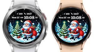 AZ279 Santa Claus Watch Face Screenshot 2