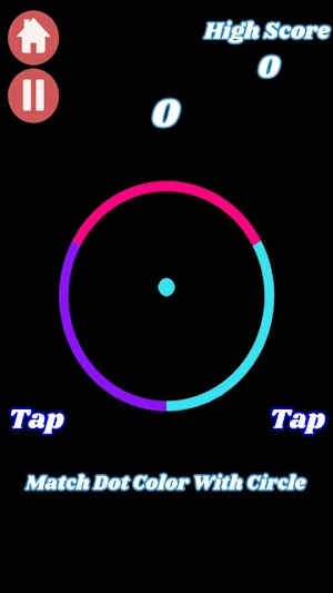 color changing puzzle game Screenshot 1