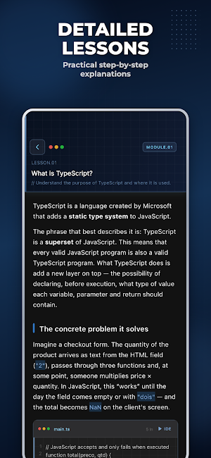 Learning TypeScript Screenshot 3