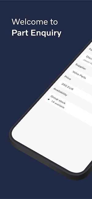 Paperless Part Enquiry Screenshot 0