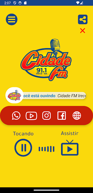 Cidade FM Irecê Screenshot 1