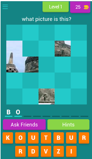 Guess The Temple Tiles Screenshot 0