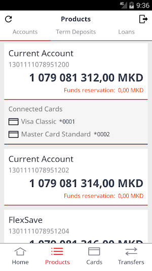 ProCredit Mobile Banking Macedonia Screenshot 2