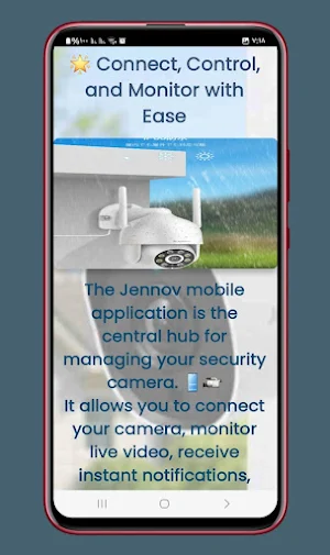 jennov security camera guide Screenshot 0