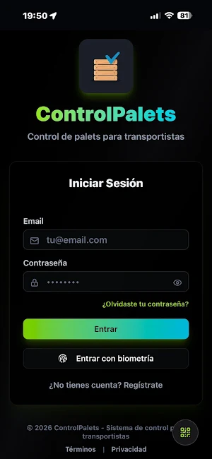 ControlPalets Screenshot 0