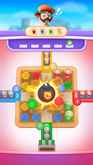 Coffee Frenzy - Color Sort Screenshot 1