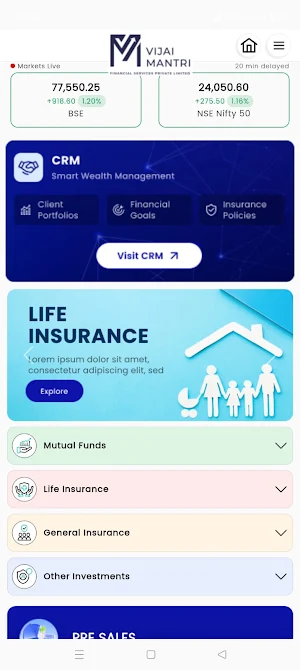 VMantri Partner Screenshot 0