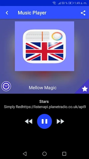 Mellow Magic App fm UK Online Screenshot 0