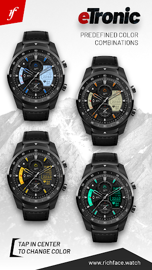eTronic  Watch Face Screenshot 2