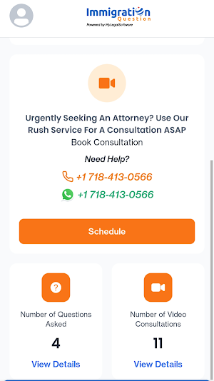 IMQ Users — US Immigration Screenshot 2
