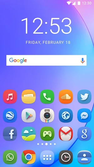 Launcher Theme NEX 3 5G Screenshot 1