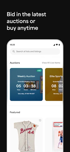 Goldin - Shop Collectibles Screenshot 2