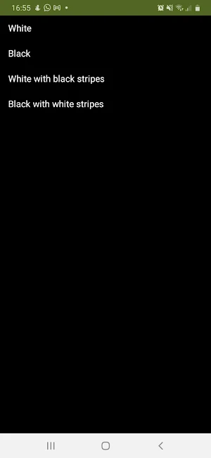 Quiz app Screenshot 1