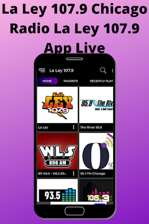 La Ley 107.9 Chicago Radio La Ley 107.9 App Live Screenshot 3