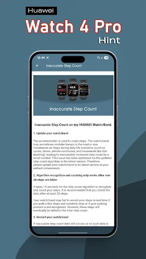 Huawei Watch Fit 4 Pro Hint Screenshot 2