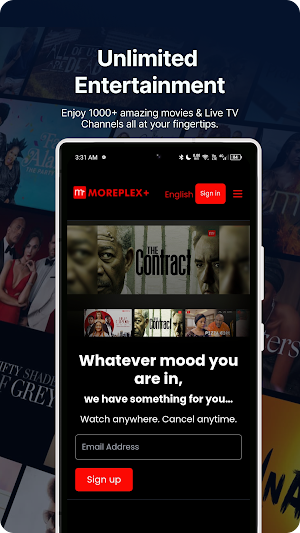 Moreplex+ Movie & OTT Live TV Screenshot 3