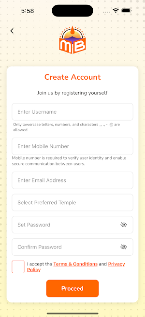 MyBader - Seervi Samaj App Screenshot 1