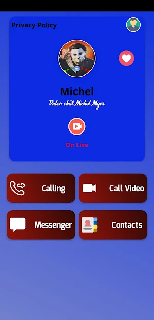 Michael Myers Fake Call Screenshot 0