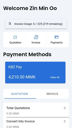Nebwin Invoice Screenshot 1
