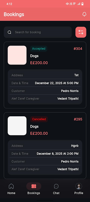 Alef Zaref: Pet Caregiver Screenshot 2