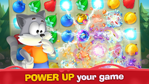 Match-3: Funny Toons Adventures Screenshot 1
