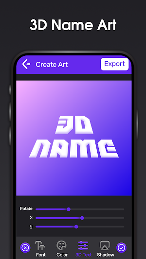 Smoke Effect Name Art Maker Screenshot 2