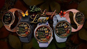 Love Autumn Leaves_Watchface Screenshot 0