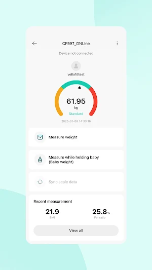 Vellafit Screenshot 2