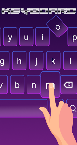 Neon Led keyboard - Future Key Screenshot 1