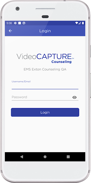 VideoCAPTURE™ Counseling Screenshot 1