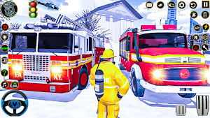 Firefighter: Fire Truck Rescue Screenshot 0