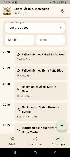 Family Roots: Family Tree Screenshot 1