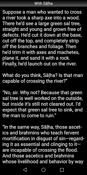 With Salha Sutta - Buddhism Screenshot 2