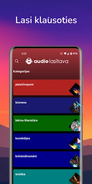 Audiolasītava Screenshot 3