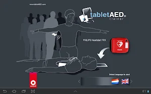 TabletAED trainer Philips Heartstart FRX Screenshot 1