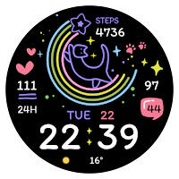 NW095: Digital watch face