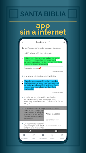 Biblia RVR 1960 sin Internet Screenshot 1