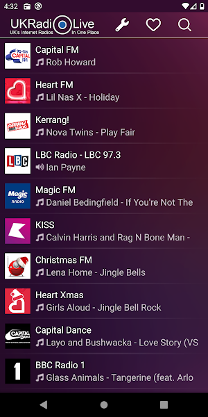 UKRadioLive - United Kingdom -LIVE Internet Radios Screenshot 0