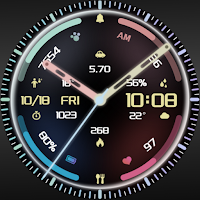 ZKin Watch Face Colorful Halo