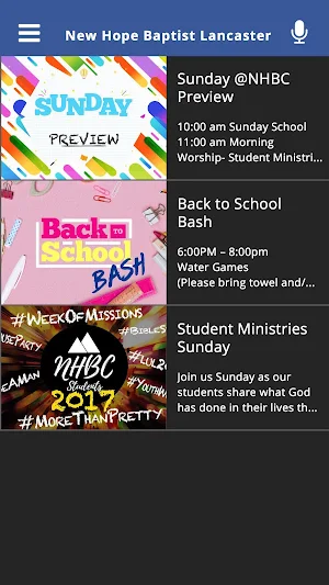 New Hope Baptist Lancaster Screenshot 3
