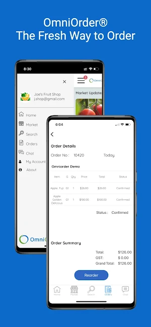 OmniOrder Marketplace Screenshot 2